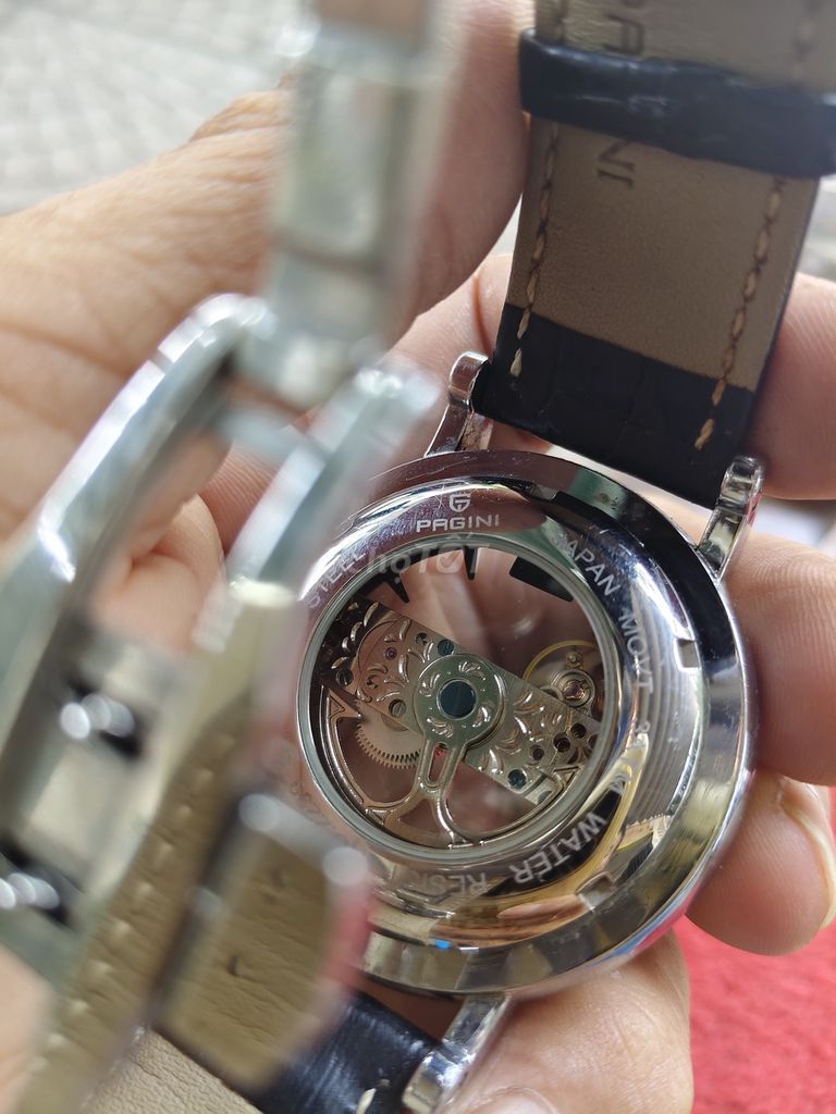Đồng hồ Pagini Nam 45mm Thép Đen. Mua bán Đồng hồ tại Quận Cẩm Lệ Đà Nẵng được đăng bởi Tôi Vẫn Là Tôi hình 1