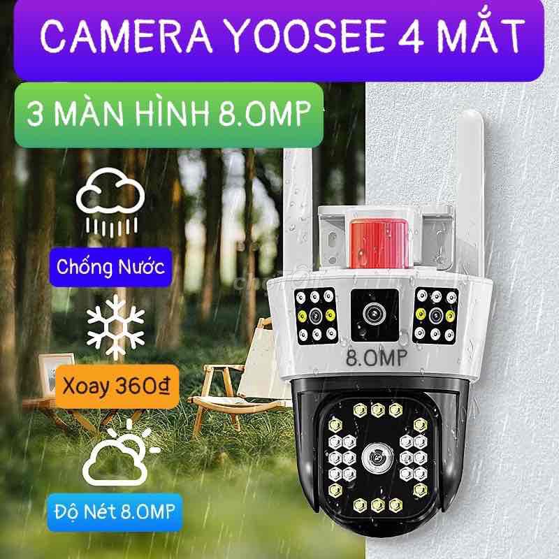 Camera Yoosee 3 Khung Hình Nhìn 3 Hướng Khác Nhau