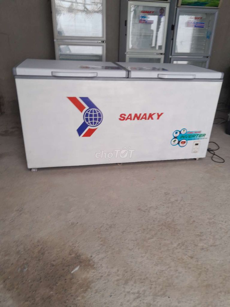 Tủ đông Sanaky 800 lít Inverter xài ok. Mua bán Tủ lạnh tại Quận Tân Phú Tp Hồ Chí Minh được đăng bởi Điện lạnh thanh lý hình 1