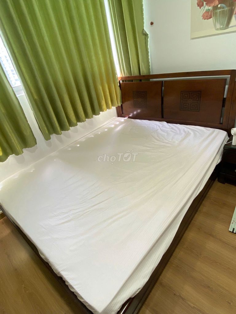 Giường ngủ Gỗ Nâu 1m6x2m Đã sử dụng. Mua bán Giường, chăn ga gối nệm tại Quận Tân Phú Tp Hồ Chí Minh được đăng bởi Mây Hồng hình 1