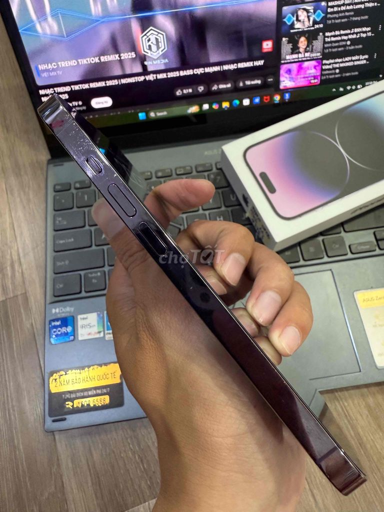 Iphone 14pro  256G quốc tế zin all
