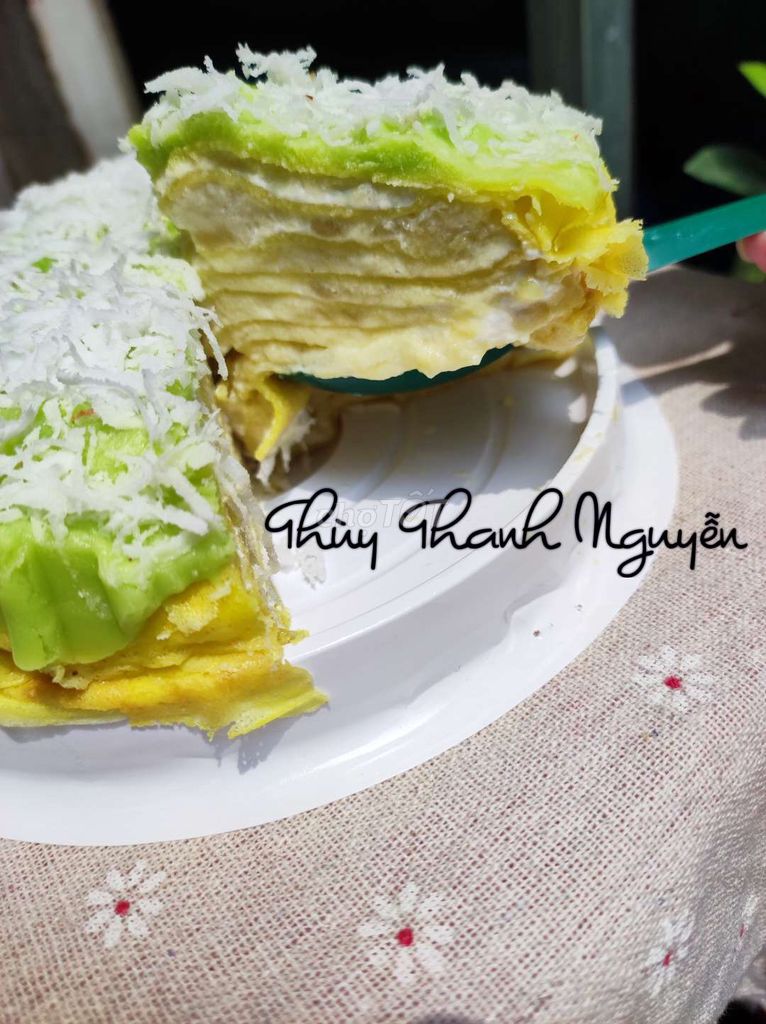 Bánh sầu riêng phú sĩ 600gr. Mua bán Đồ ăn, thực phẩm và các loại khác tại Quận 12 Tp Hồ Chí Minh được đăng bởi Thùy Thanh Nguyễn  hình 1