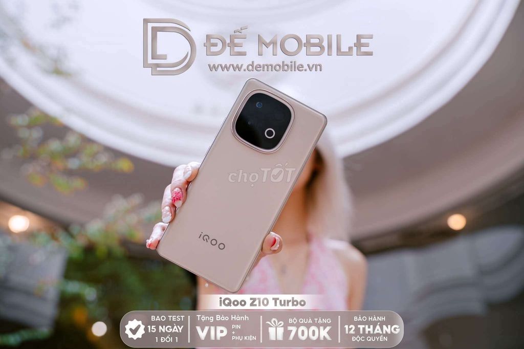 New Seal 100% iQOO Z10 Turbo 12/256. Mua bán Điện thoại tại Thành phố Biên Hòa Đồng Nai được đăng bởi ĐẾ MOBILE BIÊN HOÀ hình 1