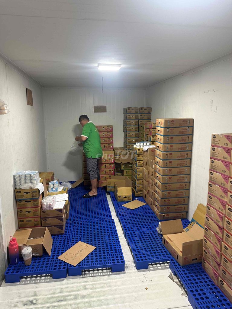 Kho mát 6.4m x 2.3m x 2.2m 20 pallet. Mua bán Đồ chuyên dụng, Giống nuôi trồng tại Quận 10 Tp Hồ Chí Minh được đăng bởi Vĩ hình 1