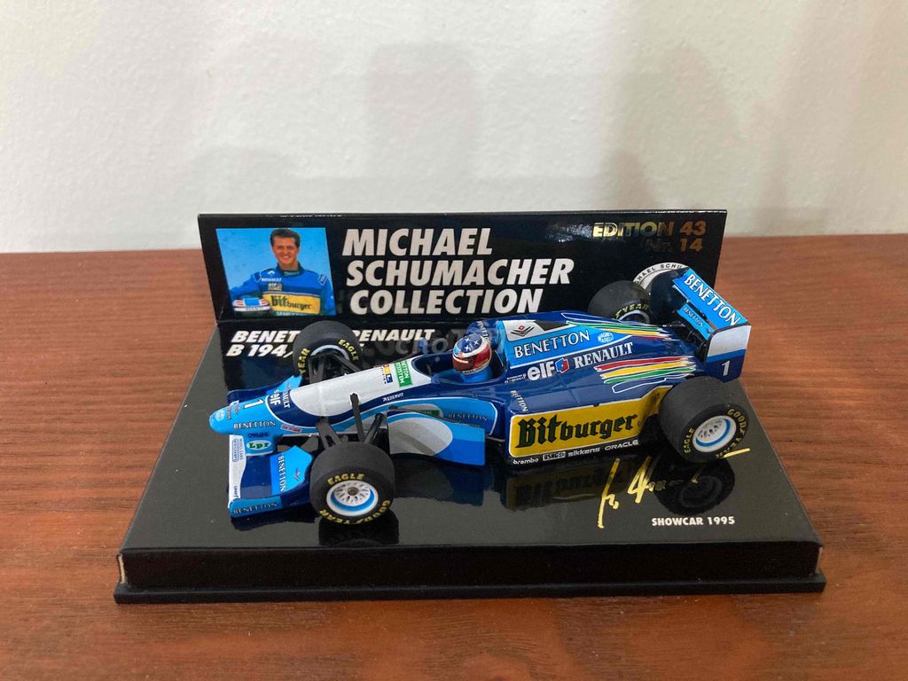 Mô hình xe đua Renault của M. Schumacher. Mua bán Sở thích khác tại Quận Long Biên Hà Nội được đăng bởi Dũng hình 1