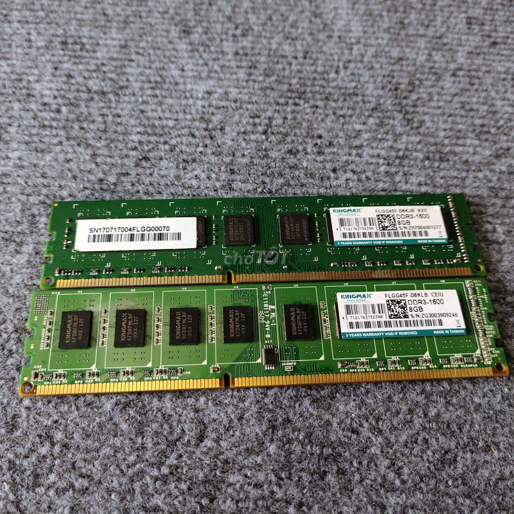 🎄RAM DDR3 8GB KINGMAX LẮP MÁY NÂNG CẤP KO LỖI LẦM
