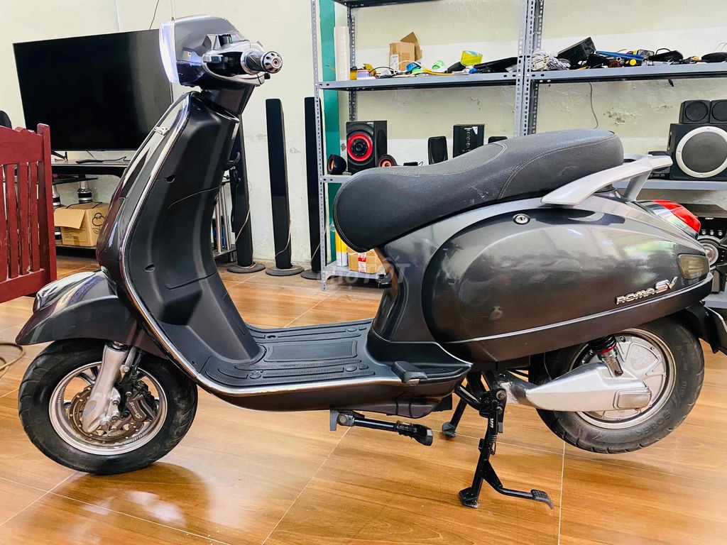 Vespa điện hãng Dk bike roma 2020 đèn vuông. Mua bán Xe điện tại Thành phố Nam Định Nam Định được đăng bởi Trung Đồ Cũ hình 5