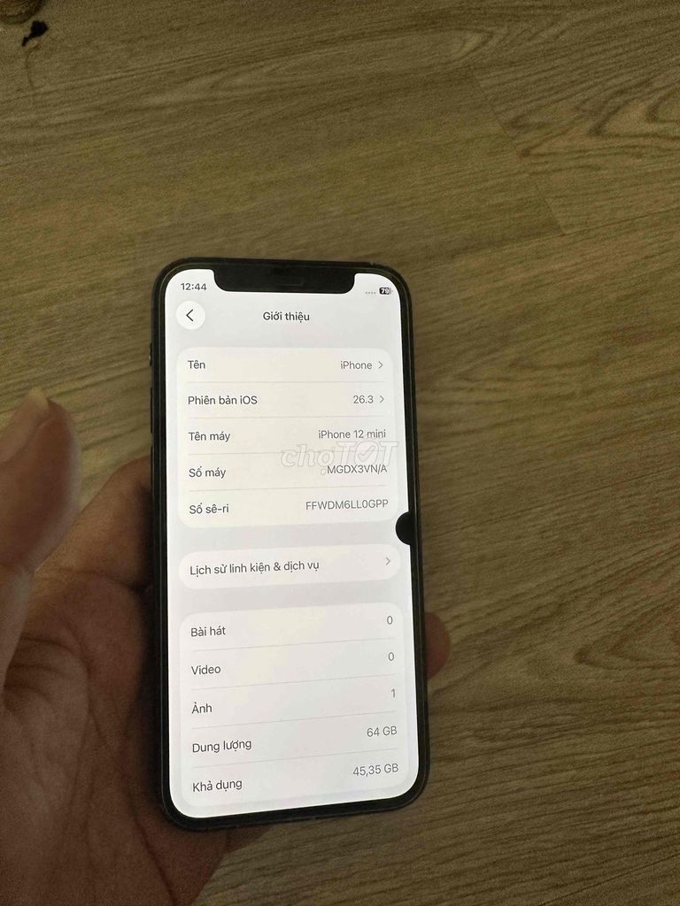 Apple iPhone 12 mini 64GB xanh đen. Mua bán Điện thoại tại Quận 11 Tp Hồ Chí Minh được đăng bởi Hoàng hình 1