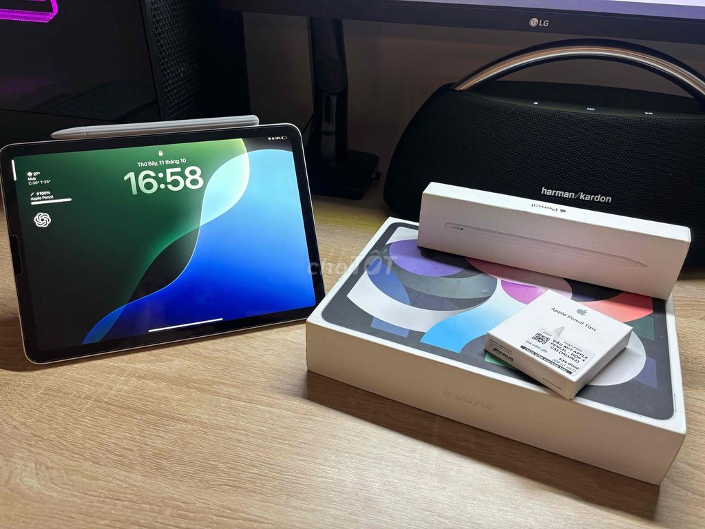 iPad Air 4 64GB + Apple Pencil 2 99%. Mua bán Máy tính bảng tại Quận Bình Thạnh Tp Hồ Chí Minh được đăng bởi Master Care  hình 1