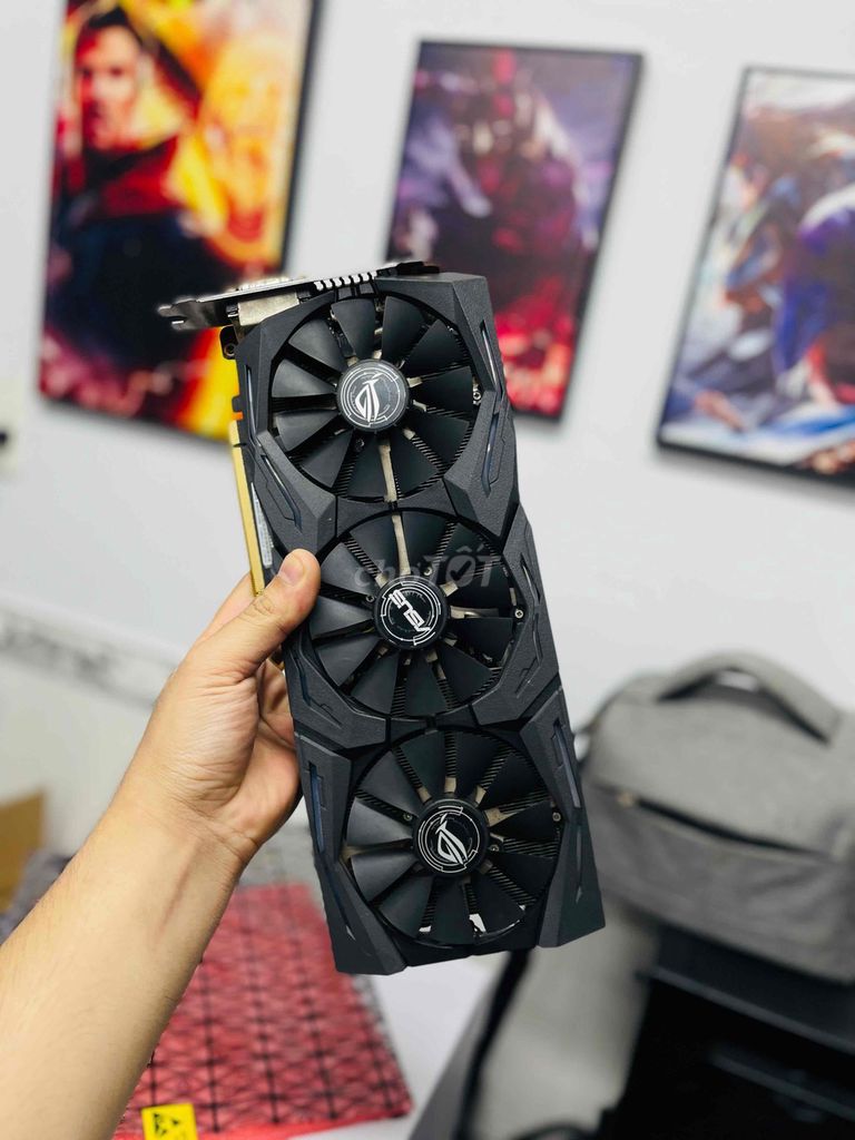 Card đồ họa Asus Rog Strix GTX 1070 8G đã sử dụng. Mua bán Linh kiện (RAM, Card...) tại Thành phố Thủ Đức Tp Hồ Chí Minh được đăng bởi Build PC Laptop Gaming Thủ Đức hình 1