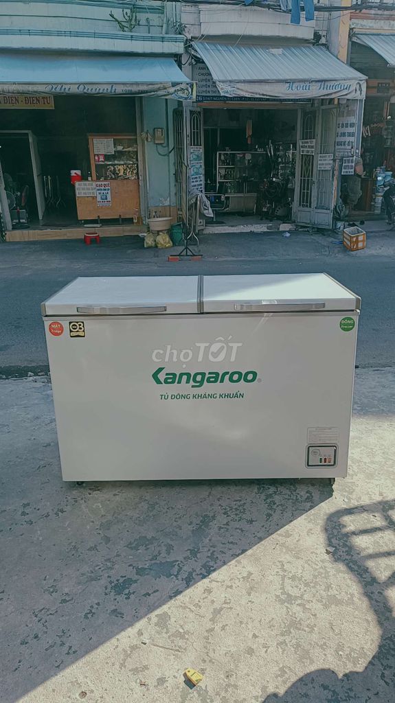 Tủ đông mát kangaroo 330lit zin đẹp