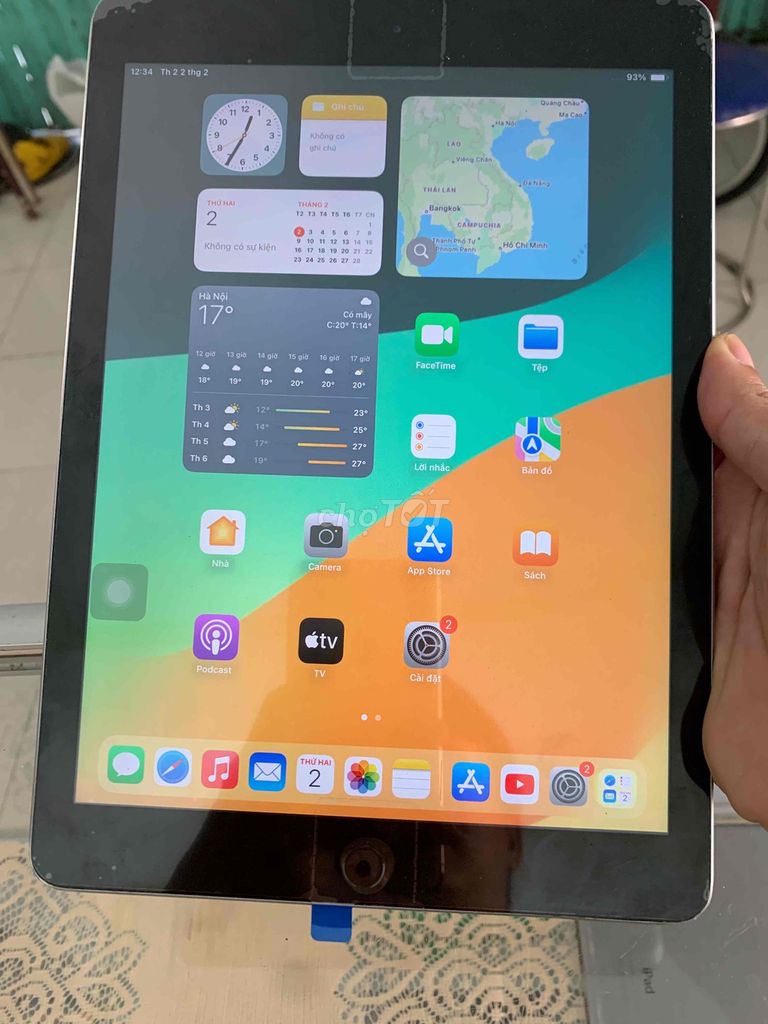 Apple iPad Gen 6 32gb xám. Mua bán Máy tính bảng tại Huyện Châu Đức Bà Rịa - Vũng Tàu được đăng bởi van chau hình 1
