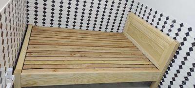 Giường gỗ tự nhiên, lắp ráp freeship m2 , 1m6 ,1m8
