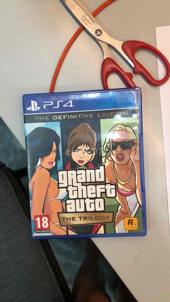 Đĩa game GTA Trilogy PS4 The Definitive Edition. Mua bán Thiết bị chơi game tại Thị xã Thái Hòa Nghệ An được đăng bởi Phong VIPPRO hình 1