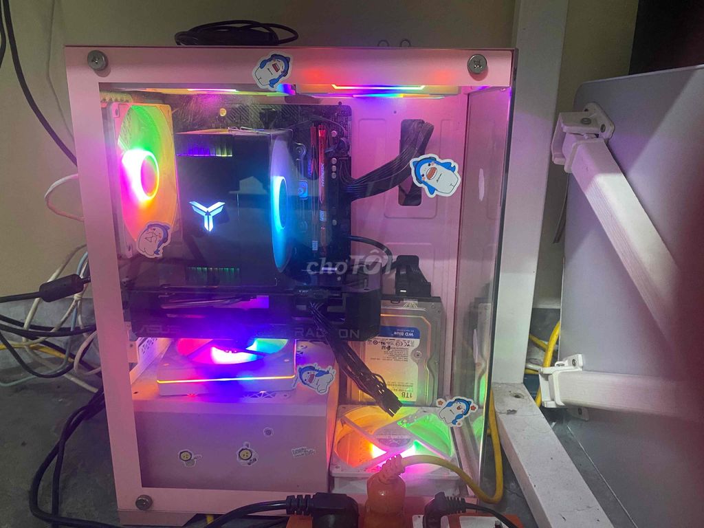 Card đồ họa AMD Radeon RX 7600 Đen. Mua bán Linh kiện (RAM, Card...) tại Huyện Chương Mỹ Hà Nội được đăng bởi Super Minh1a3z hình 1