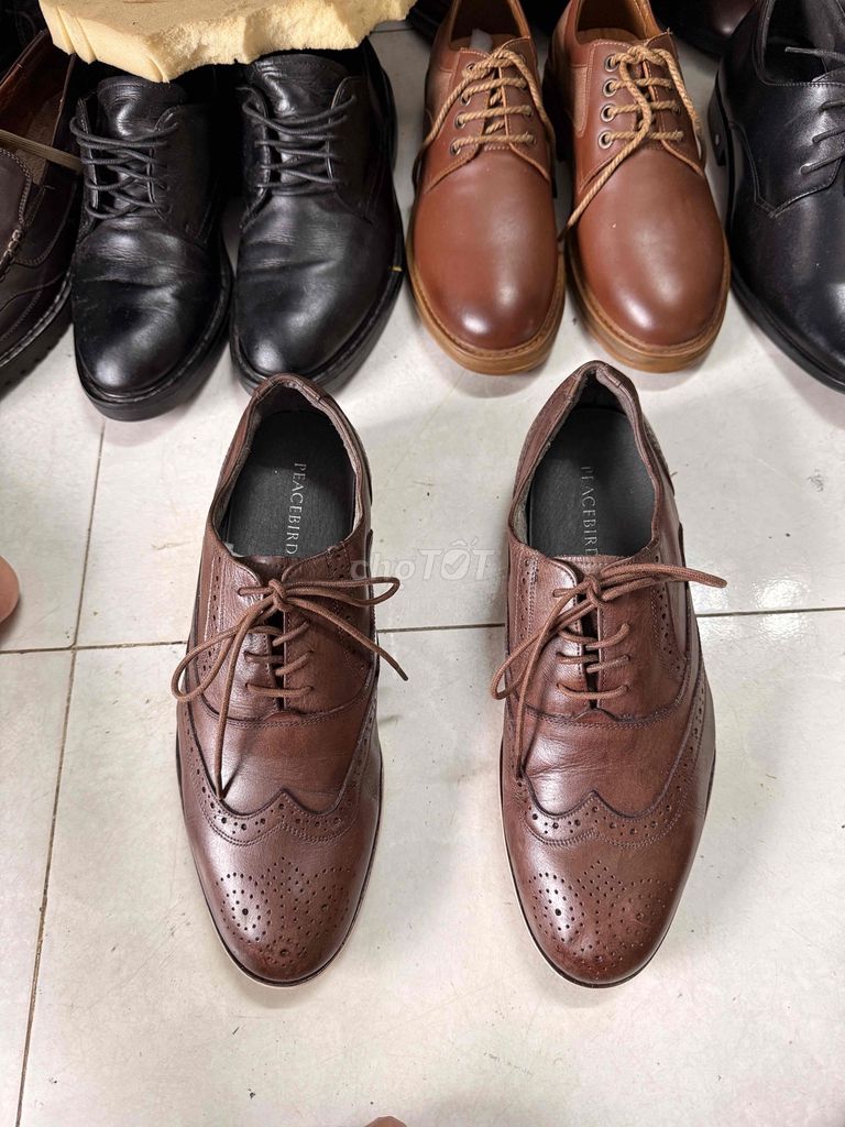 Giày tây nam Da thật -Brogue size 42. Mua bán Giày dép tại Huyện Bình Chánh Tp Hồ Chí Minh được đăng bởi Kim loan hình 1