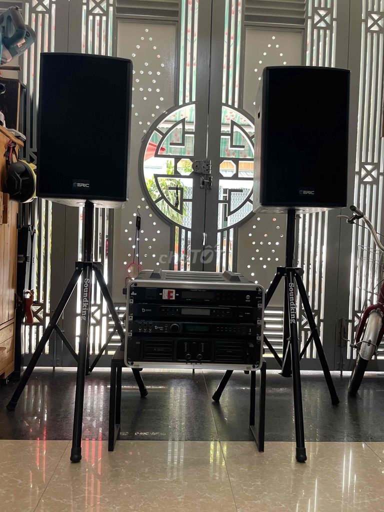 Dàn Karaoke ERIC Đen Kim loại, Nhựa Gia đình. Mua bán Tivi, Âm thanh tại Quận Hải Châu Đà Nẵng được đăng bởi Center hình 1