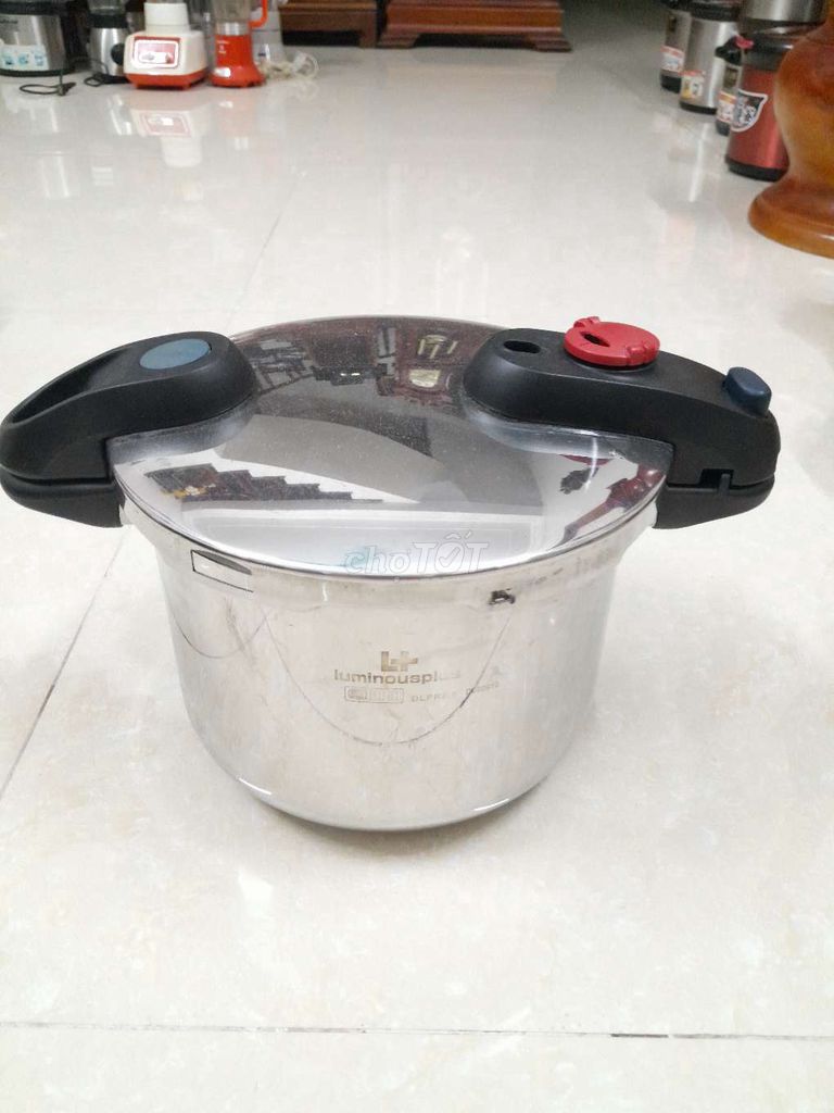 Nồi áp suất Inox 6 lít Nhật Bản Bạc. Mua bán Dụng cụ nhà bếp tại Thành phố Chí Linh Hải Dương được đăng bởi Anh Nguyen hình 1
