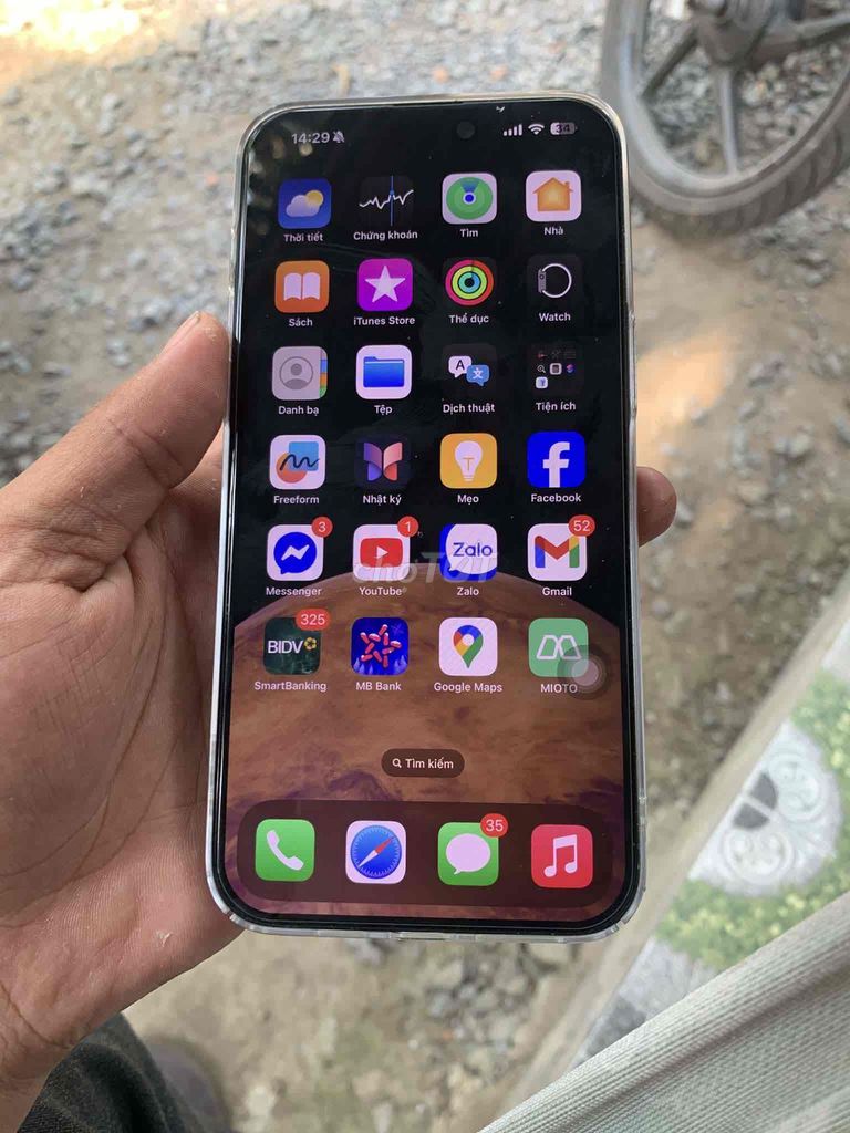 Apple iPhone 15 Pro Max 256GB Đen. Mua bán Điện thoại tại Huyện Cầu Kè Trà Vinh được đăng bởi Sơn hiền thiết hình 1