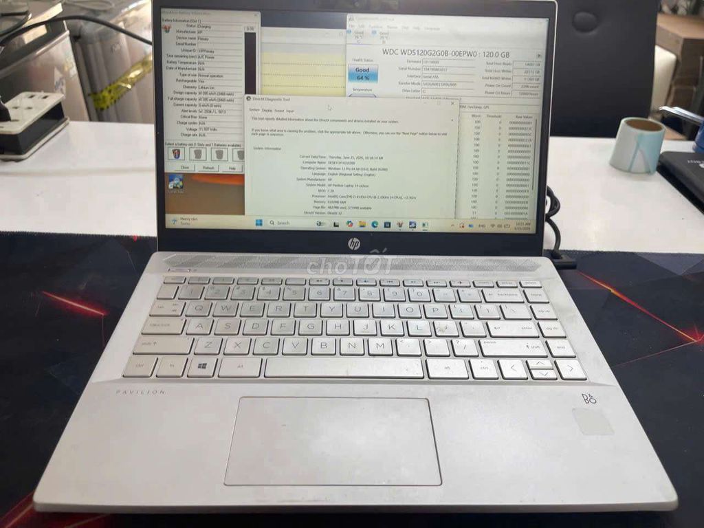 HP Pavilion i3 8GB/500GB Bạc. Mua bán Laptop tại Quận Gò Vấp Tp Hồ Chí Minh được đăng bởi Chí Hướng Group  hình 1