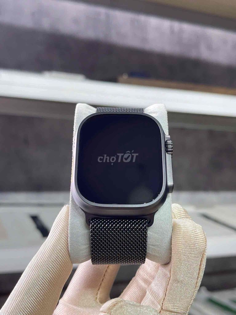 Apple Watch Ultra 3 Đen Milanese Đã sử dụng. Mua bán Thiết bị đeo thông minh tại Quận 11 Tp Hồ Chí Minh được đăng bởi Danh Nguyen hình 1