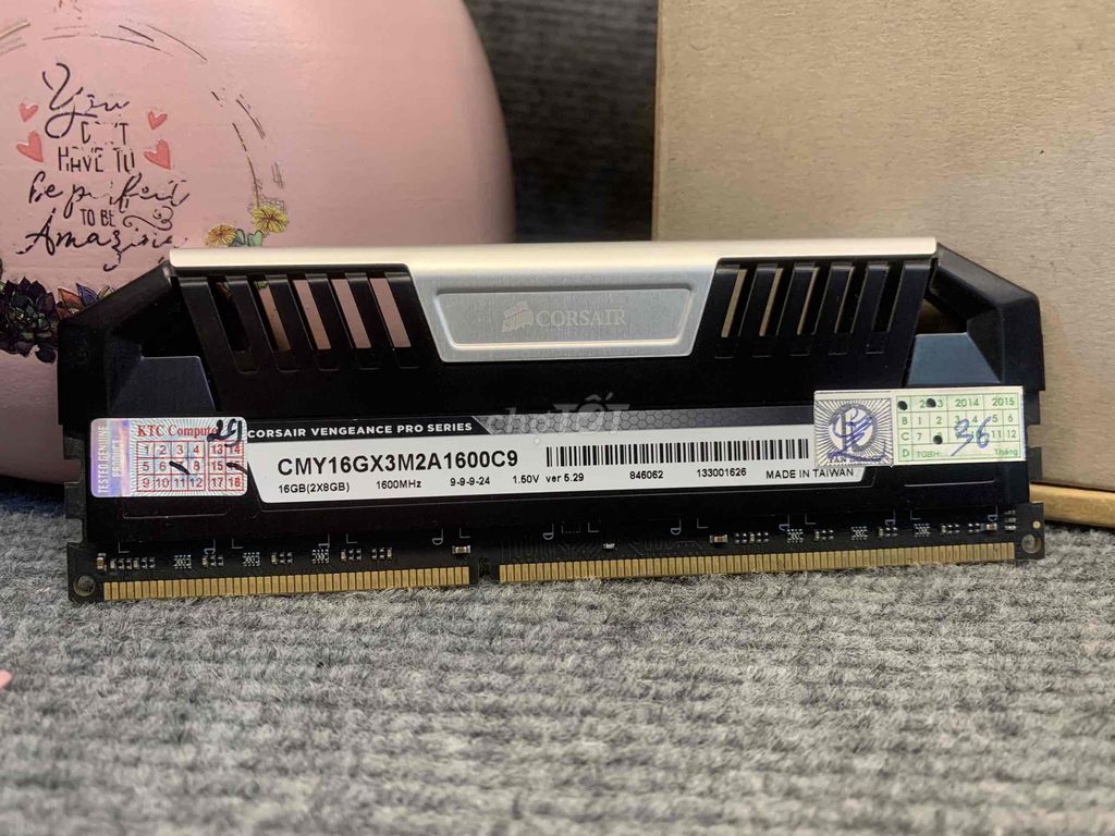 RAM CORSAIR DDR3 8GB EM SẴN SL