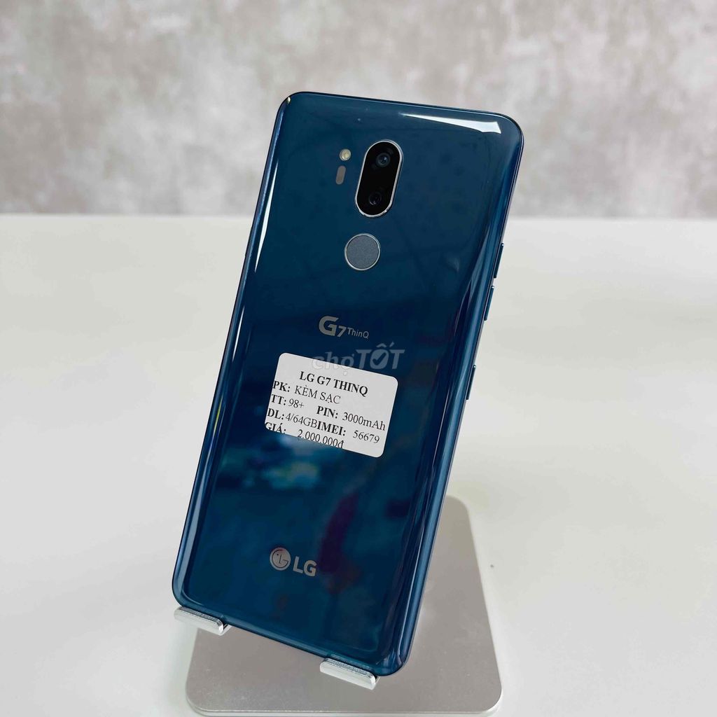 LG G7 ThinQ - Ram 4/64GB - Pin 3000mAh - Góp 0₫