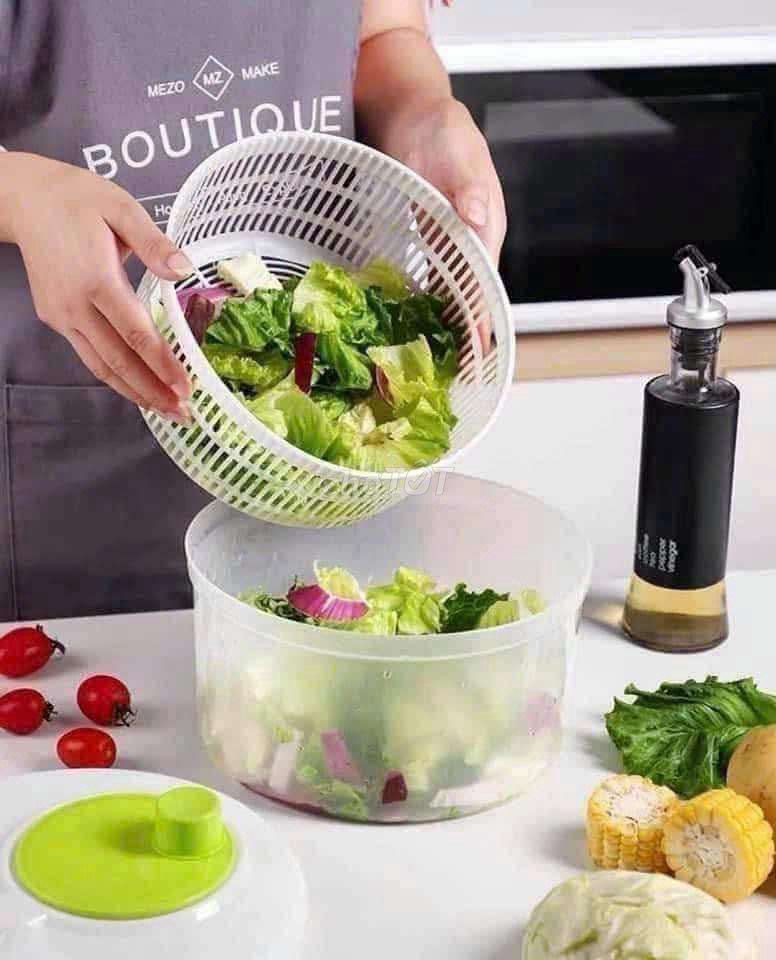 Rổ quay rau Song Long 3006 Xanh lá 26cm. Mua bán Dụng cụ nhà bếp tại Huyện Ba Vì Hà Nội được đăng bởi Tuyết Smart  hình 1