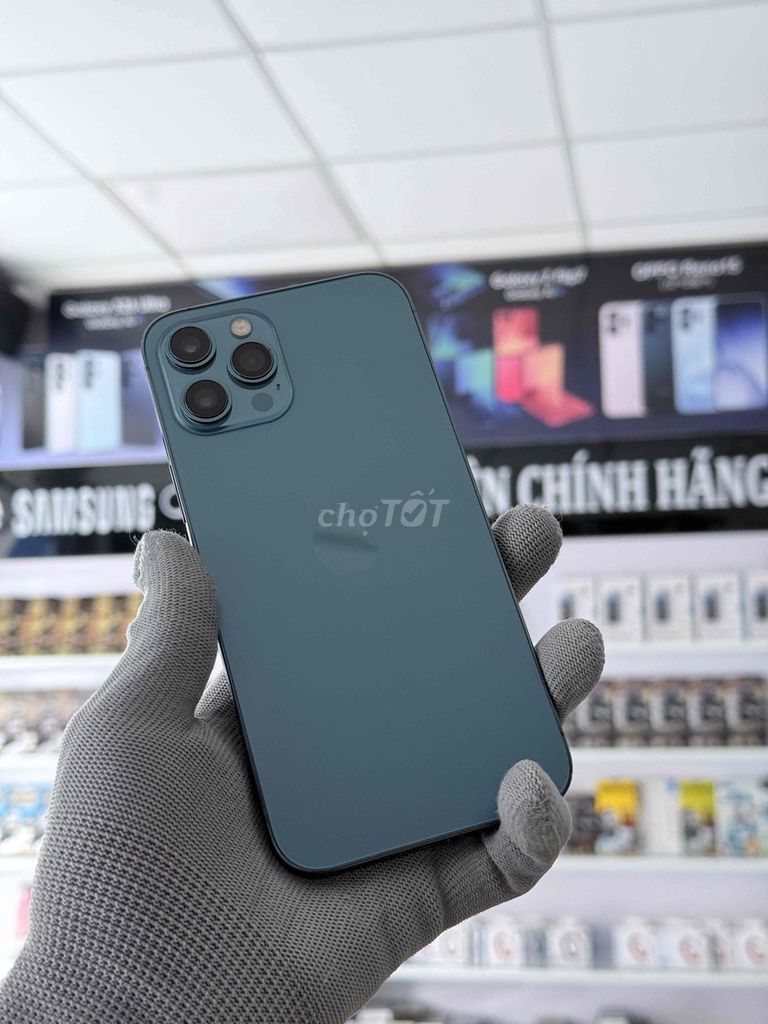 Apple iPhone 12 Pro Max 256GB Xanh Mỹ Like New. Mua bán Điện thoại tại Huyện Củ Chi Tp Hồ Chí Minh được đăng bởi Khang Hiếu Nhân hình 1