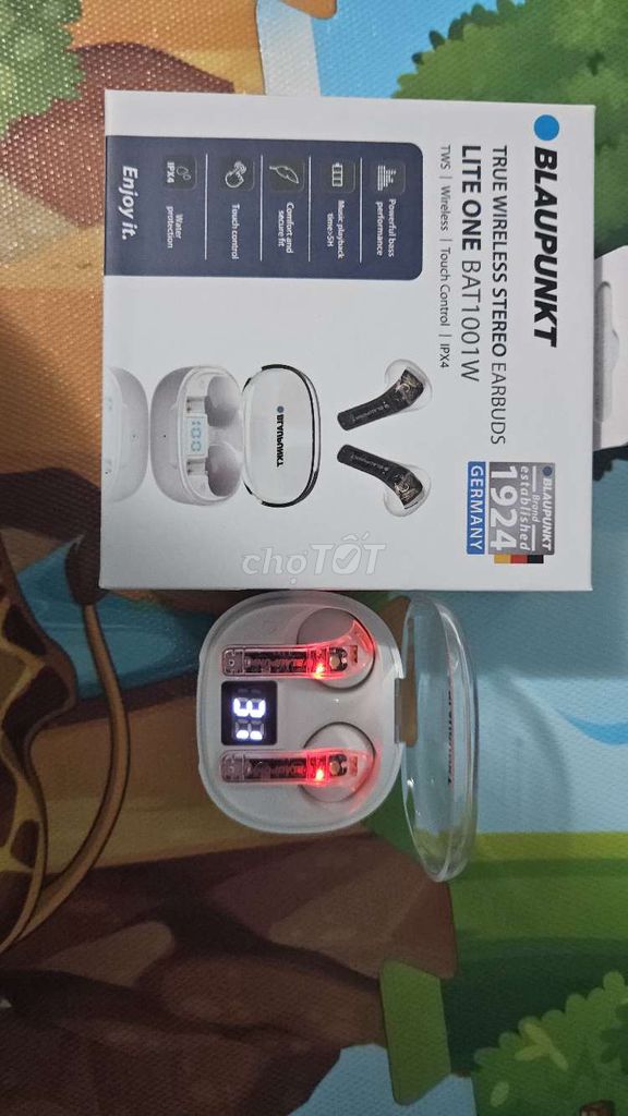 Tai nghe không dây Blaupunkt LITE ONE BAT1001W. Mua bán Tivi, Âm thanh tại Huyện Tiên Du Bắc Ninh được đăng bởi Hdjxcj hình 1