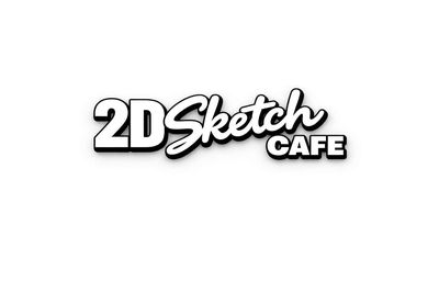 2D Sketch Cafe logo