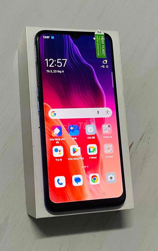Điện thoại Oppo A55s-5G đủ phụ kiên, giá 1,8triệu. Mua bán Điện thoại tại Thành phố Bà Rịa Bà Rịa - Vũng Tàu được đăng bởi Nguyễn Lực hình 1