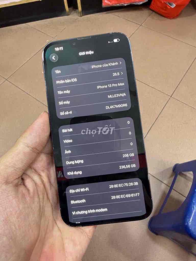 Apple iPhone 13 Pro Max 256GB. Mua bán Điện thoại tại Quận Nam Từ Liêm Hà Nội được đăng bởi tuanpham hình 1