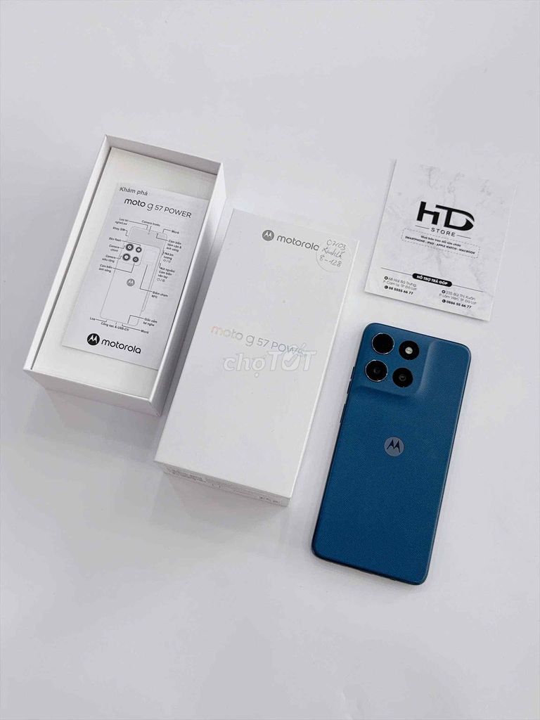 Motorola Moto G57 Power 8GB 128GB Xanh rêu. Mua bán Điện thoại tại Thành phố Đà Lạt Lâm Đồng được đăng bởi HD STORE 235 bùi thị xuân đà lạt hình 1