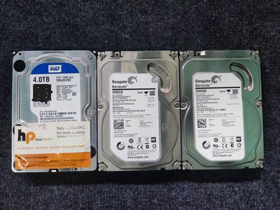 Ổ HDD 4TB - 2TB ĐẸP KENG GIÁ RẺ. Mua bán Linh kiện (RAM, Card...) tại Huyện Củ Chi Tp Hồ Chí Minh được đăng bởi Lê Vũ Shop