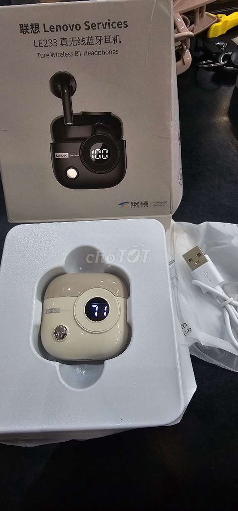 nhìu mẫu tai nghe Bluetooth Lenovo. Mua bán Tivi, Âm thanh tại Quận Hà Đông Hà Nội được đăng bởi Tran Linh hình 1