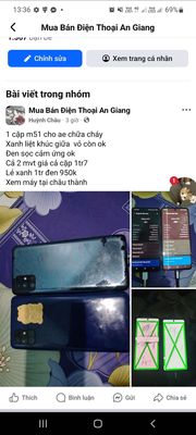 M51 1 cặp chữa cháy. Mua bán Điện thoại tại Huyện Châu Thành An Giang được đăng bởi châu