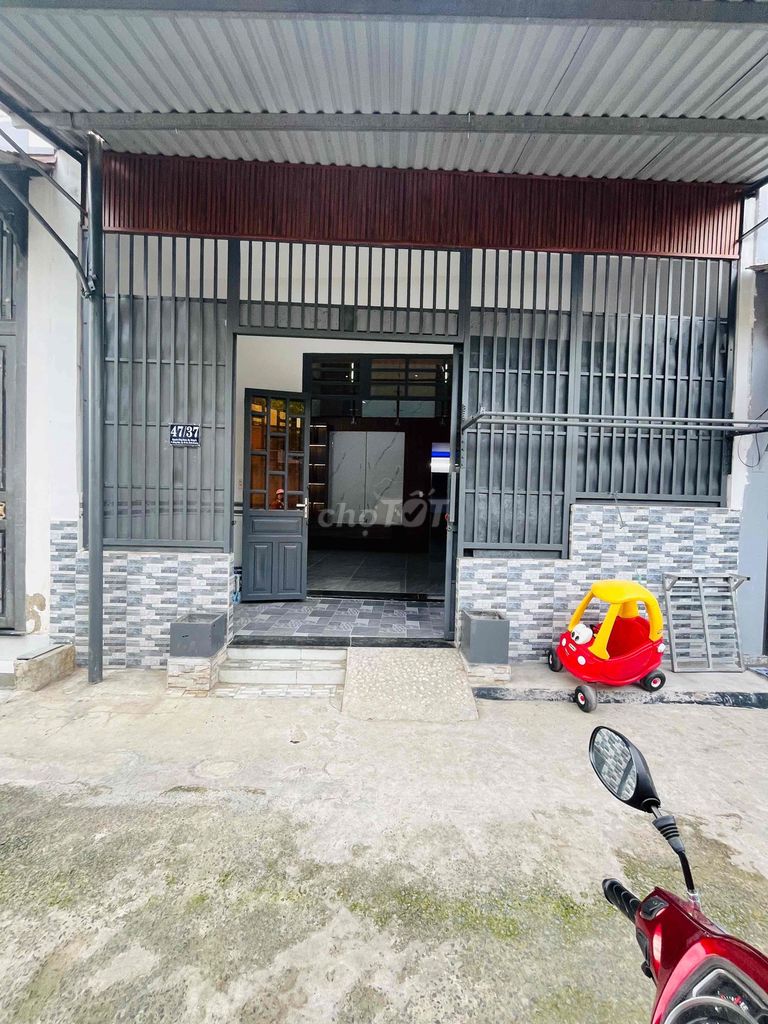 Nhà SHR p.ĐÔNG Hoà 57m2 đường ô tô Nguyễn Công Hoan vô chút