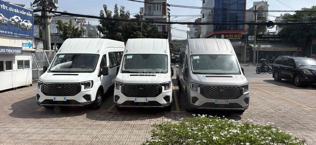 Ford Transit 16 chỗ màu Trắng. Mua bán Phương tiện khác tại Thành phố Thủ Đức Tp Hồ Chí Minh được đăng bởi Thiên Phạm Suối Tiên Ford hình 1