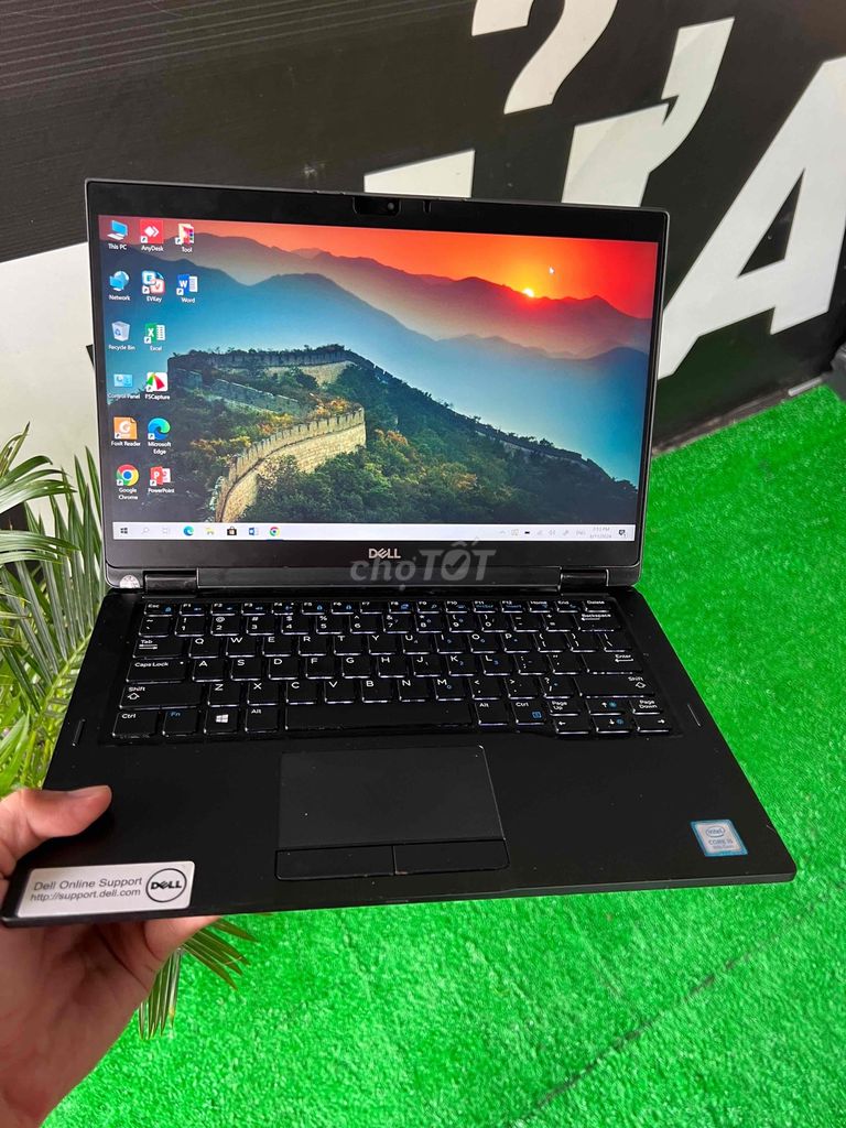 🍇Dell 7390 i5g8/8/256 xoay gập cảm ứng zin đẹp 99%