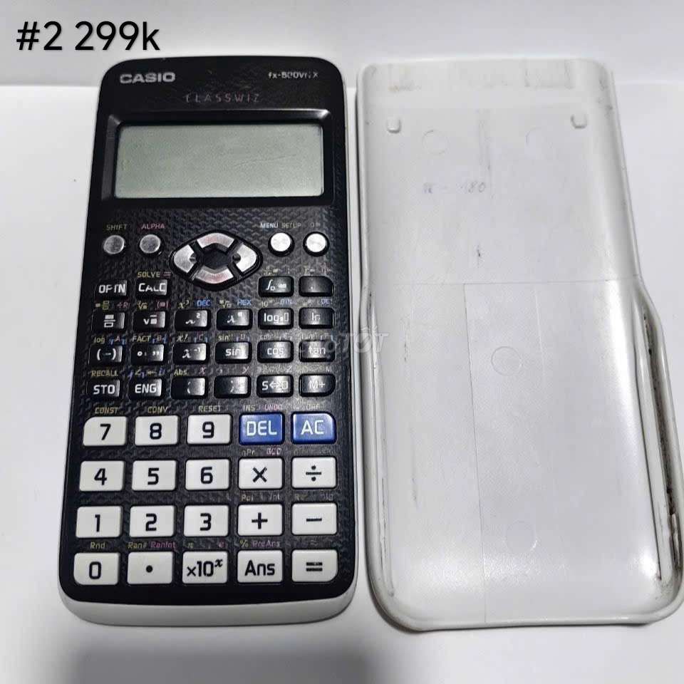 Máy tính Casio fx-580VNX Đen. Mua bán Đồ dùng văn phòng tại Huyện Mỹ Tú Sóc Trăng được đăng bởi K KN hình 1