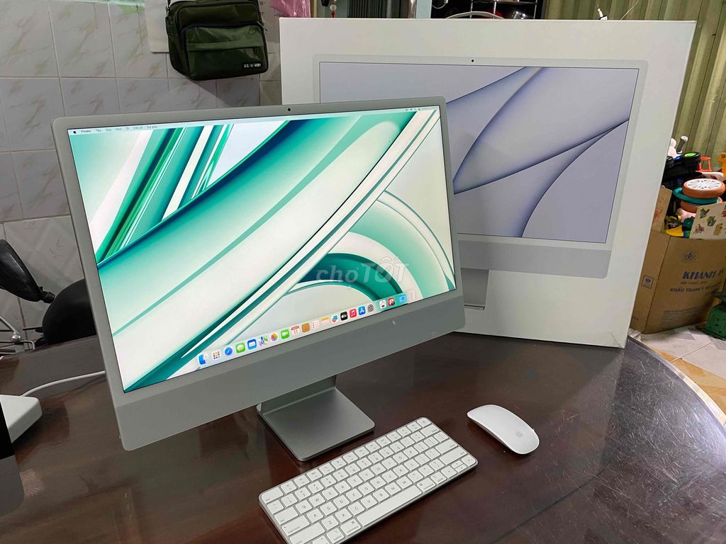 imac M1 24"  mới full box phụ kiện theo máy