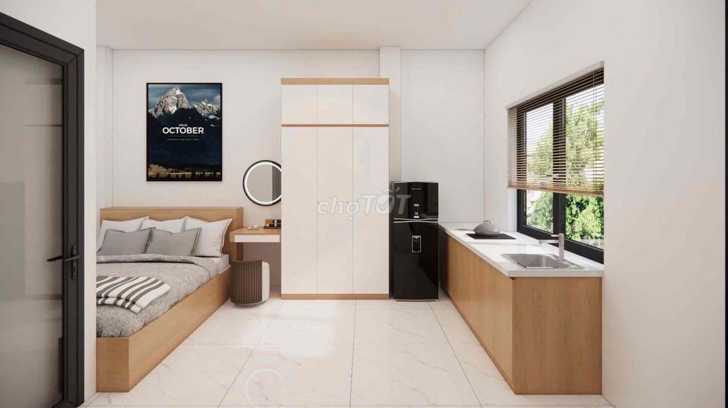 CHO THUÊ CĂN HỘ STUDIO- CỬA SỔ- ĐẠI HỌC BÁCH KHOA-UEH-SƯ VẠN HẠNH