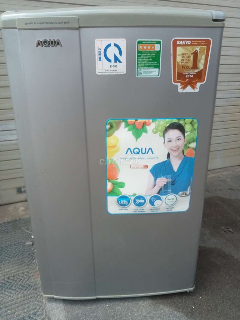 Tủ lạnh Aqua 90L Xám. Mua bán Tủ lạnh tại Quận Tân Phú Tp Hồ Chí Minh được đăng bởi bưởi xoài hình 1