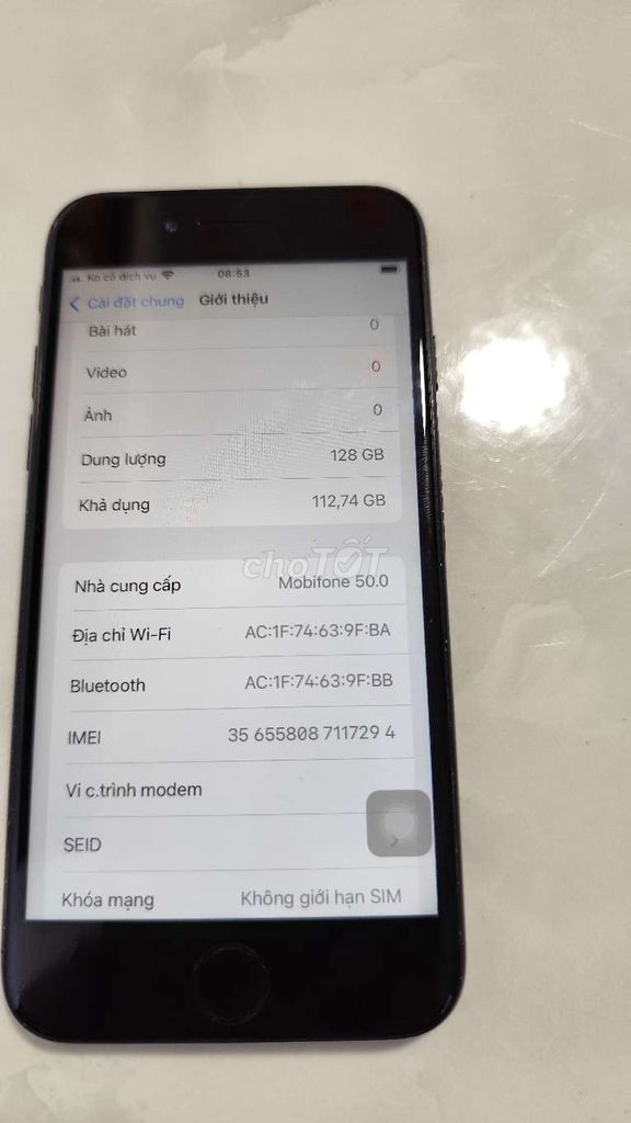 iPhone 7 128GB Đen. Mua bán Điện thoại tại Quận Bình Thuỷ Cần Thơ được đăng bởi Xuka hình 1