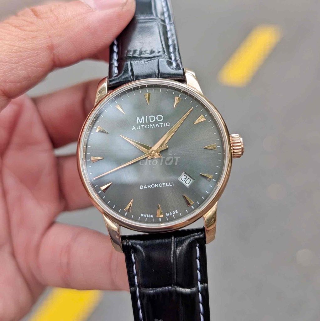 Đồng hồ Mido Baroncelli Auto Nam. Mua bán Đồng hồ tại Quận Gò Vấp Tp Hồ Chí Minh được đăng bởi nguyên hình 1