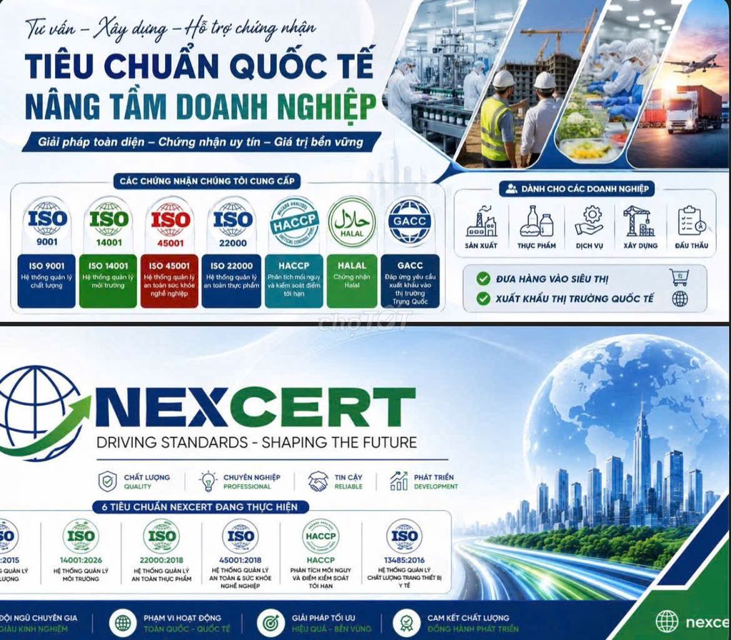 NexCert Dịch vụ tư vấn Chứng nhận HACCP Quốc tế. Dịch vụ tại Quận Hồng Bàng Hải Phòng được đăng bởi Thanh Tùng hình 1