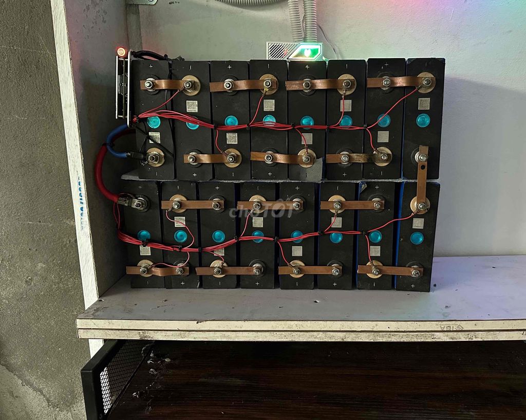 Pin lưu trữ 16 cell 51V 100Ah Đen. Mua bán Linh kiện (RAM, Card...) tại Thành phố Thủ Dầu Một Bình Dương được đăng bởi Hoàng Nhật hình 1