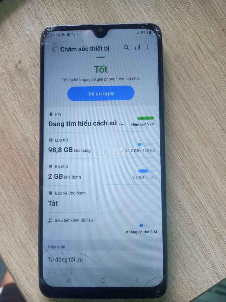 Samsung Galaxy A32 128GB Xanh. Mua bán Điện thoại tại Huyện Cần Đước Long An được đăng bởi Mr. Nhựt hình 1