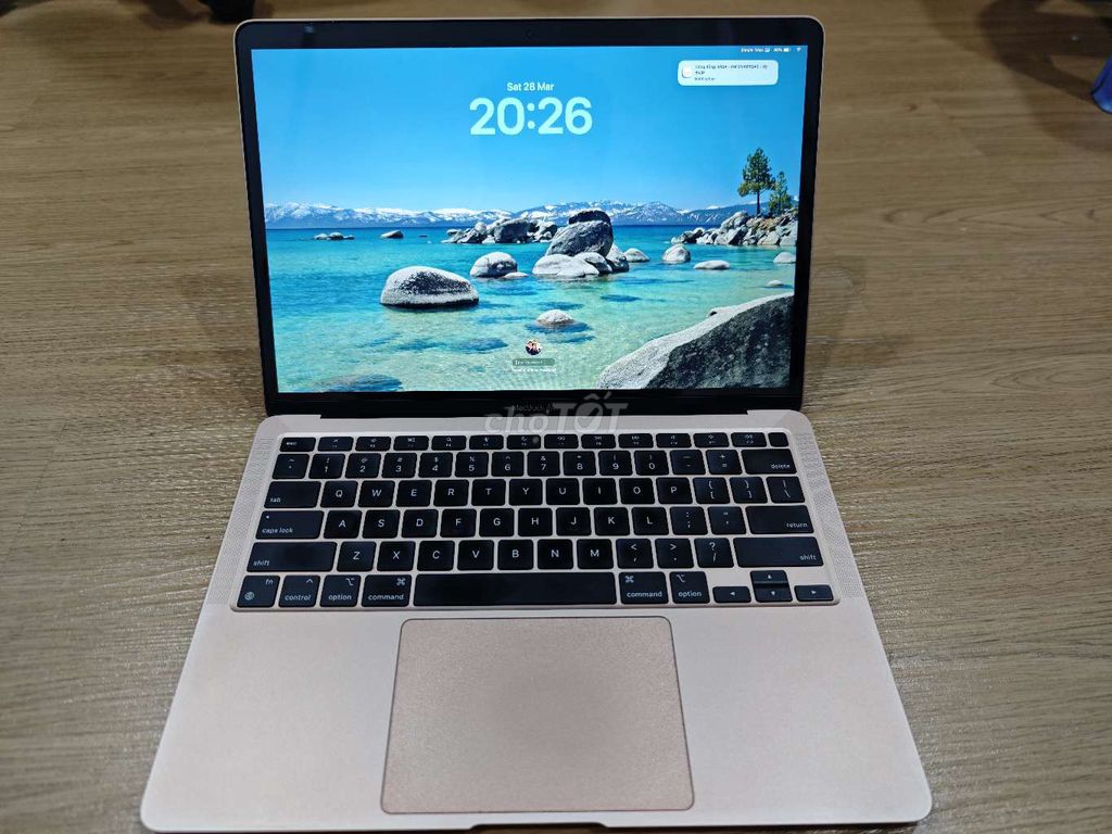 Apple Macbook Air M1 8GB/256GB Vàng hồng. Mua bán Laptop tại Quận Gò Vấp Tp Hồ Chí Minh được đăng bởi Dũng hình 1